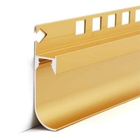 Profilé Aluminium Doré 2m pour Ruban LED - SILUMEN