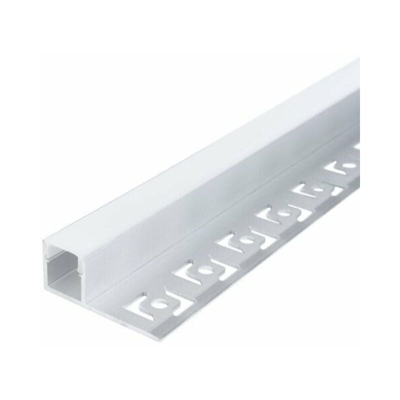 Profilé Aluminium Encastrable 2m Plafond pour Ruban LED - SILAMP
