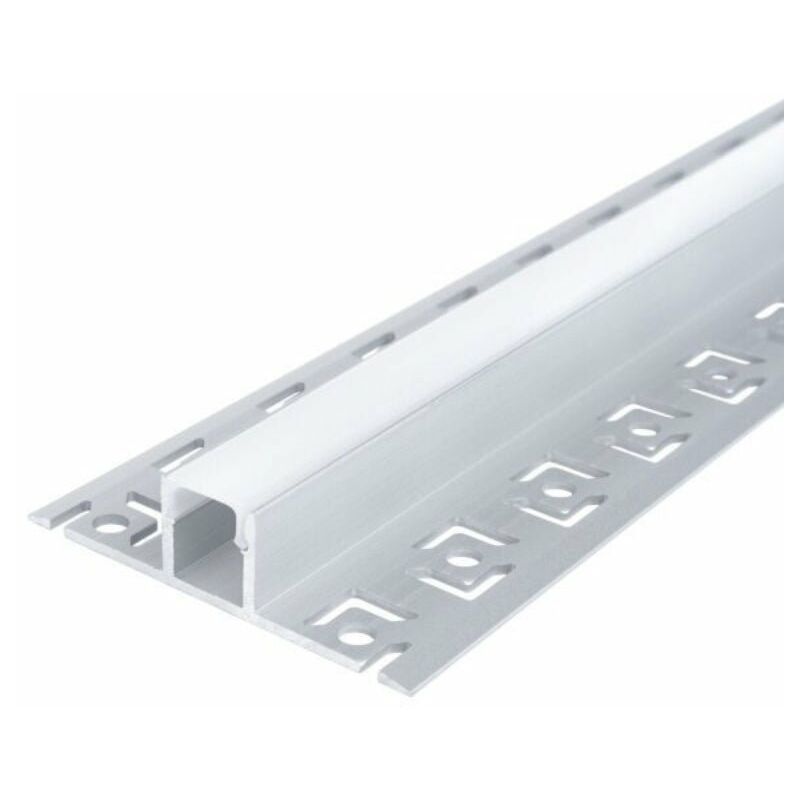 Silamp - Profilé Aluminium Encastrable 2m pour Ruban led