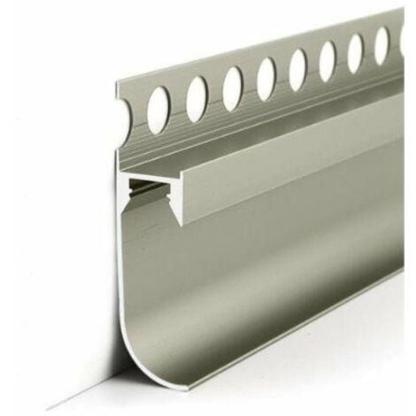 Profilé Aluminium Gris 2m pour Ruban LED - SILAMP