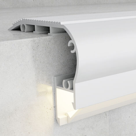 Profilé aluminium Kuf - 2 mètres Aluminium - Ledme - LM3819