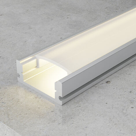 Profilé aluminium Sid - 2 mètres Aluminium - Ledme - LM3707