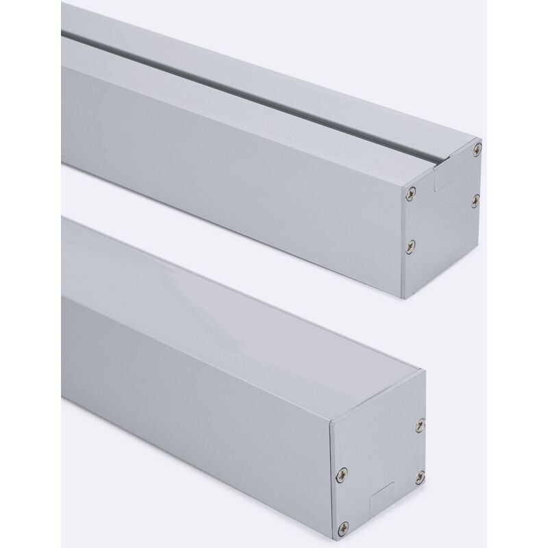 Efectoled - Profilé Aluminium Sixe Suspendu Pour Ruban led jusqu'à 45 mm 2 m