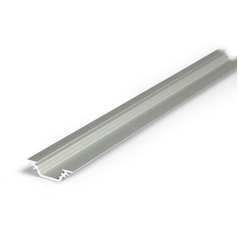 Profilé aluminium anodisé LED ANGLE 45° 2000 mm pour bandeau LED