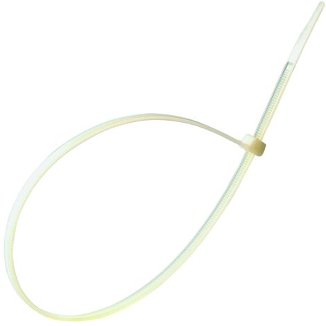PROFILE - Collier 280x3.6mm blanc 100 sc