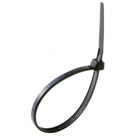 Profile Colliers de Serrage Plastique Noir 200x2,5mm 100pcs