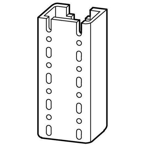 Profilé de châssis support verticale L 2000mm 000032151 EATON WS16 ID
