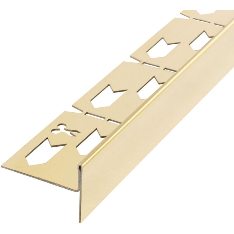 Profilé de chute latéral pour receveur de douche 120CM gold gauche