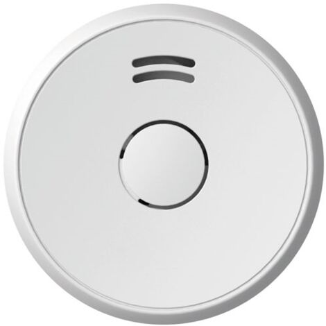 Profile détecteur de fumée blanc avec batterie longue durée