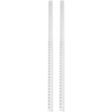 Profilé en aluminium en forme de L, 2 pièces, 40 trous, accessoires robot 12x12mm, poutre légère pour assemblage.