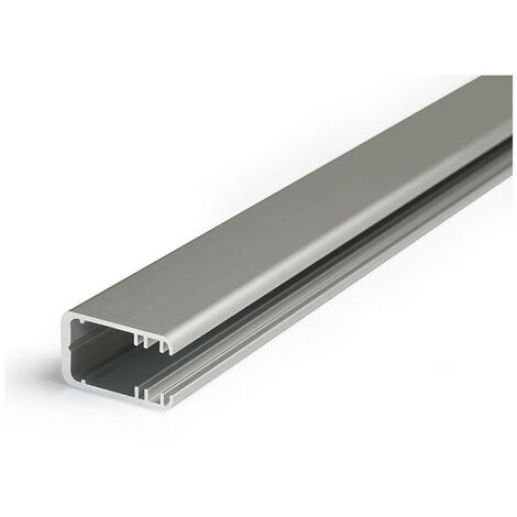 PROFILE GLASS LINE 2000MM ALU ANODISE MIIDEX VISION-EL 9839