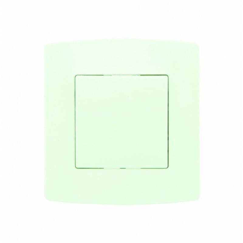 Interrupteur va et vient encastrable blanc