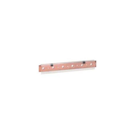 Profilé isolant pour barres cuivre plates section 18x4mm, 25x4mm, 25x5mm ou 32x5mm longueur 1m LEGRAND 037311