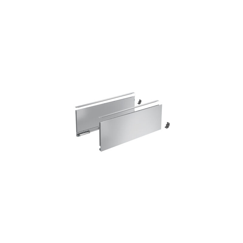Profilé latéral de tiroir AvanTech you, hauteur 187 mm x nl 350 mm, Argent, gauche et droite Hettich 9353355