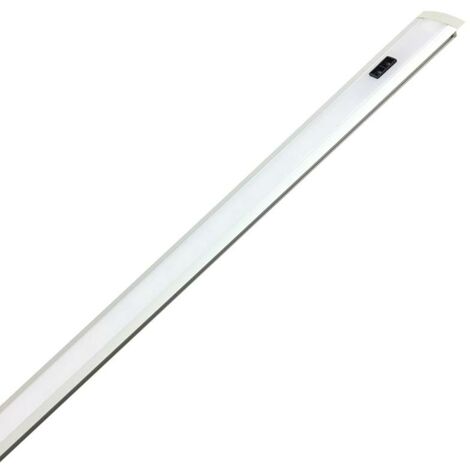 Profilé LED intégré Encastrable 40cm 5W 12V avec capteur infrarouge - Blanc Neutre 4000K - 5500K - SILAMP