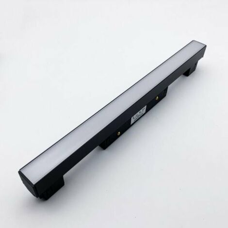 Profilé LED sur Rail Magnétique 48V 10W Opaque - Blanc Chaud - SILUMEN