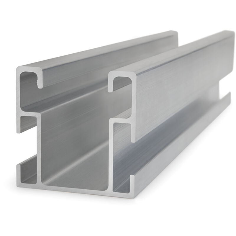 Profilé pour montage latéral - Aluminium 41 x 41 - L.1250mm - Boite de 2
