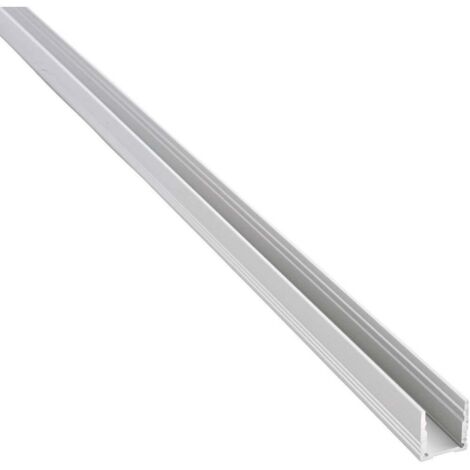 Profilé pour tube led 62399101 aluminium 1000 x 18.4 x 19.7 mm – Dissipation de chaleur optimale – Installation sécurisée bandeaux LED – Barthelme - MM 1 PC