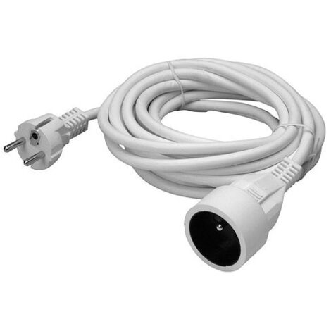 PROFILE - Rallonge 5m blanc 3G1.5