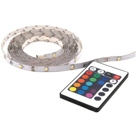 PROFILE - Ruban led strip RGB 2m télécommande IP20