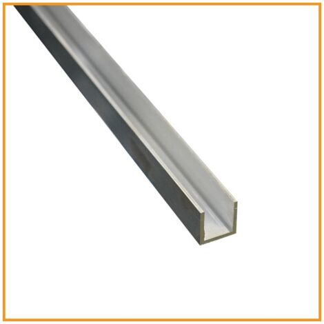 Profilé u aluminium 40×60 mm
