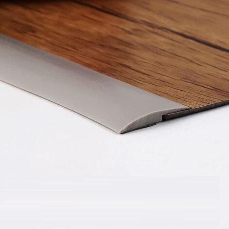 Profilés de transition,Bande de sol en vinyle PVC auto-adhésive,Bandes de transition pour seuils,bande de bordure,5mm x3m,gris