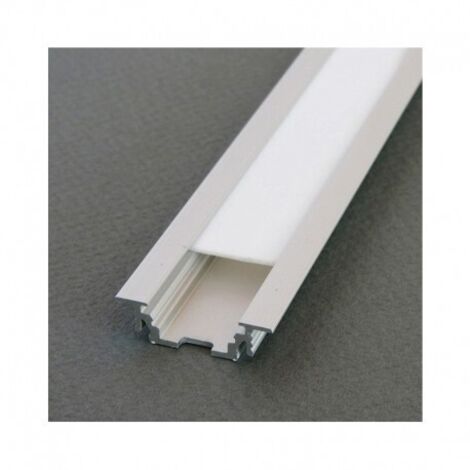 Profilés encastrés rainures 1000mm - 14,4mm - ALU ANODISE