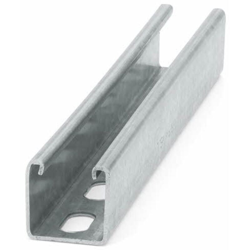 Profilati per carichi pesanti Indextrut Guida forata Indextrut 41x21 - Atlantis C2-H 41 x 21 x 2 - Confezione da 10