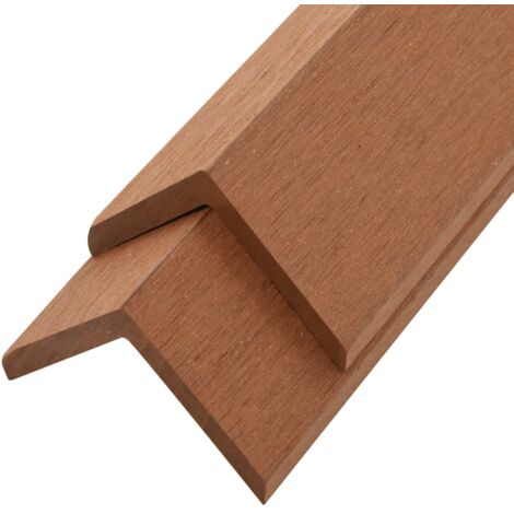 vidaXL Profili Angolari Decking WPC in Alluminio 170cm in Diversi Colori