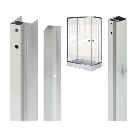 Profili compensazione box doccia 190 cm – accessori montaggio Brixo