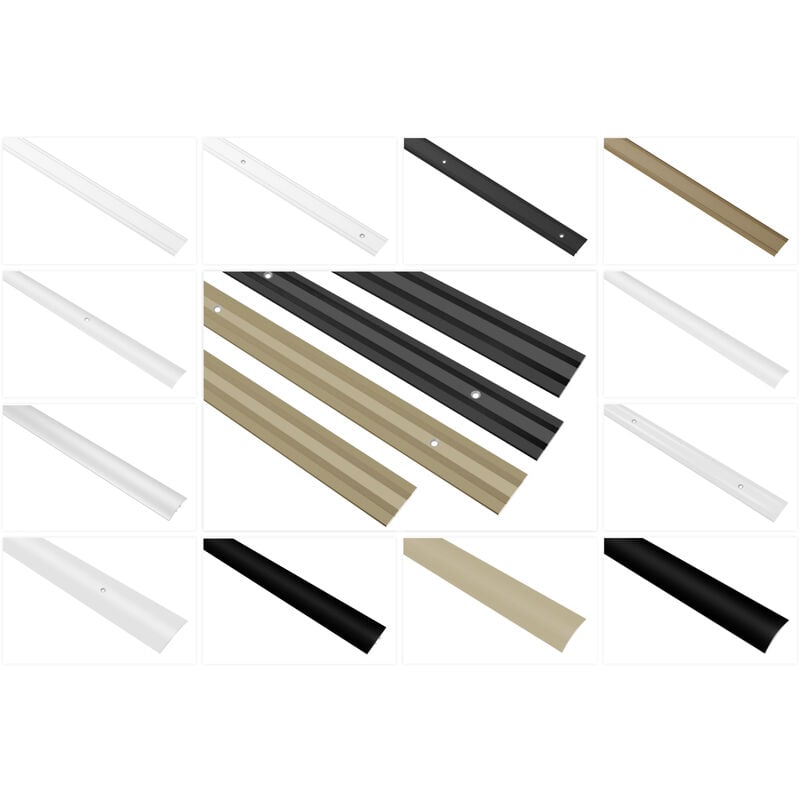 Profili di transizione in alluminio, durevoli e