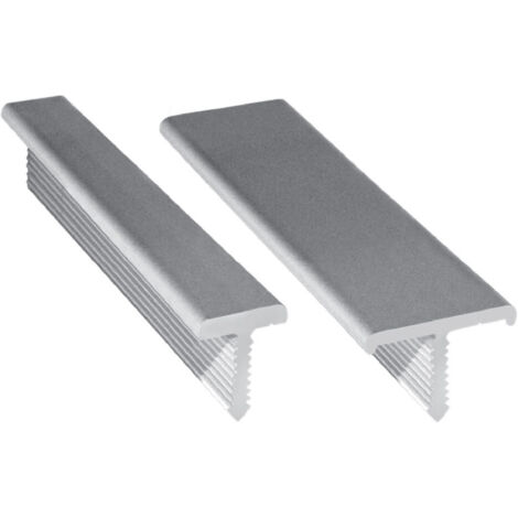 PROFILO A 'T' mm 20 x 10 x 2 - mt 2,5 lucido