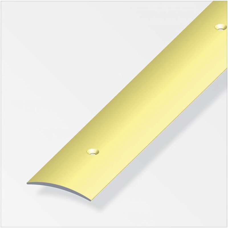 Image of Profilo Di Raccordo 40X5 Alluminio Ottone 1 Metro