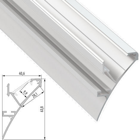 Profilo Alluminio  LOGI 2,02M