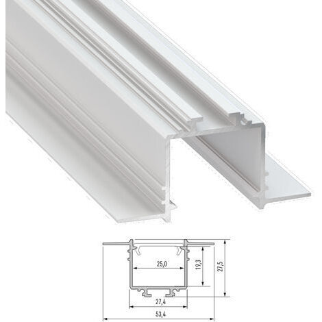 Profilo Alluminio  SUBLI 2,02M