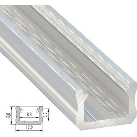 Profilo Alluminio Tipo X 2,02M
