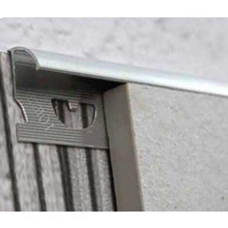 PROFILO ALLUMINIO """TONDO APERTO""" H 8 MM 2,5MT ARGENTO LUC (254BF93 JOLLY
