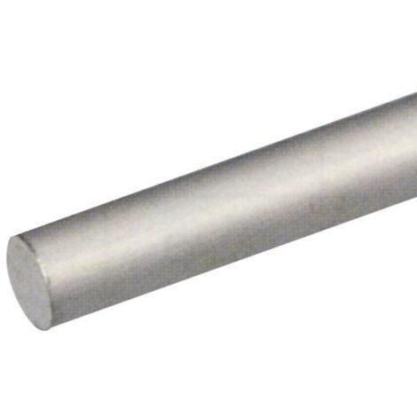 PROFILO ALLUMINIO """TONDO PIENO""" Ø6MM 2MT ARGENTO (1141)