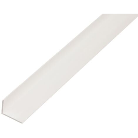 PROFILO ANGOLARE 10X20X1000MM PVC BIANCO