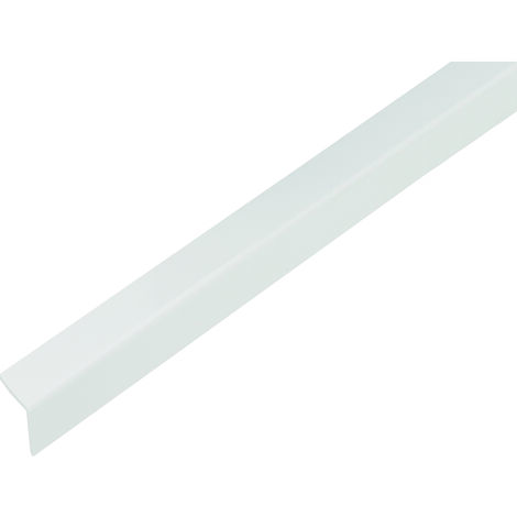 PROFILO ANGOLARE ADESIVO 20X20X1000MM PVC BIANCO