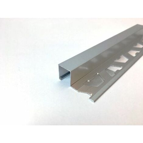 PROFILO APERTO ALUSQUARE SAT. MM.10 H. CM.250 5 PZ