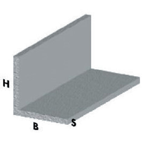 PROFILO ARGENTO H.100 CM ANGOLARE 25X25X1 MM- ARCANSAS- 5,0 pz