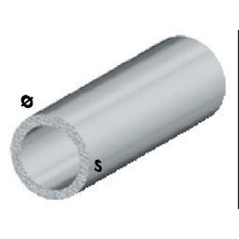PROFILO ARGENTO H.100 CM TUBO TONDO  6 X1 MM- ARCANSAS- 5,0 pz