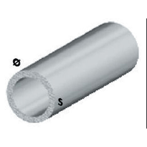 PROFILO ARGENTO H.100 CM TUBO TONDO  8 X1 MM- ARCANSAS- 5,0 pz