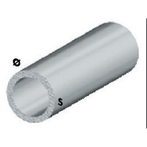 PROFILO ARGENTO H.200 CM TUBO TONDO  8X1 MM- ARCANSAS- 5,0 pz
