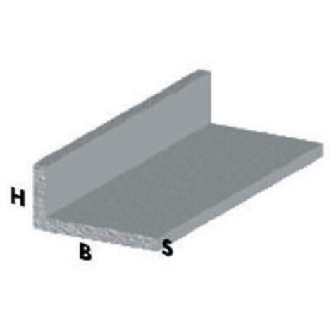 PROFILO ARGENTO H.200 ELLE 15X10X1. Prezzo per 1 pezzo.