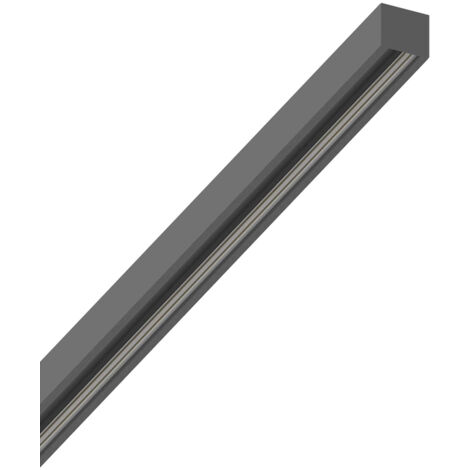 Profilo Basso 200Cm Ego Alluminio Nero