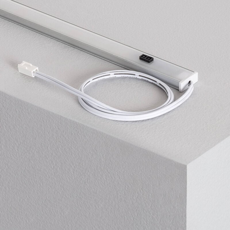 Profilo con Striscia led New Aretha 500mm 5W con Interruttore Contactless Bianco Naturale 4000K