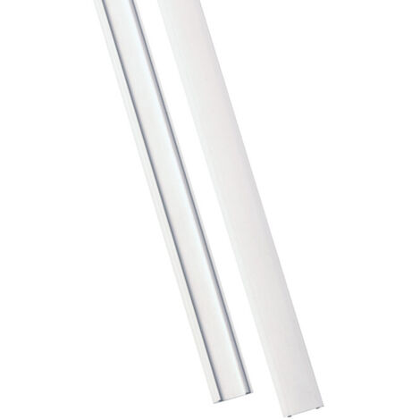 Profilo Copri Scomparto Bianco 2 Metri ( ELETTROCANALI cod. EC20202 )