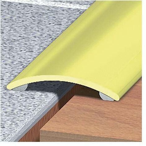 PROFILO COPRIGIUNTO PER PIASTRELLE cm 270 - oro - DP.1031542 - In alluminio. Larghezza mm 30. Altezza da pavimento mm 3,2.